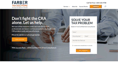 Desktop Screenshot of farbertax.com